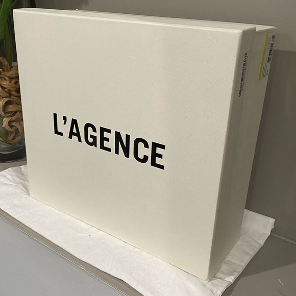 L’AGENCE Mariette Bootie II in BLACK IRIDESCENT - Picture 6 of 16